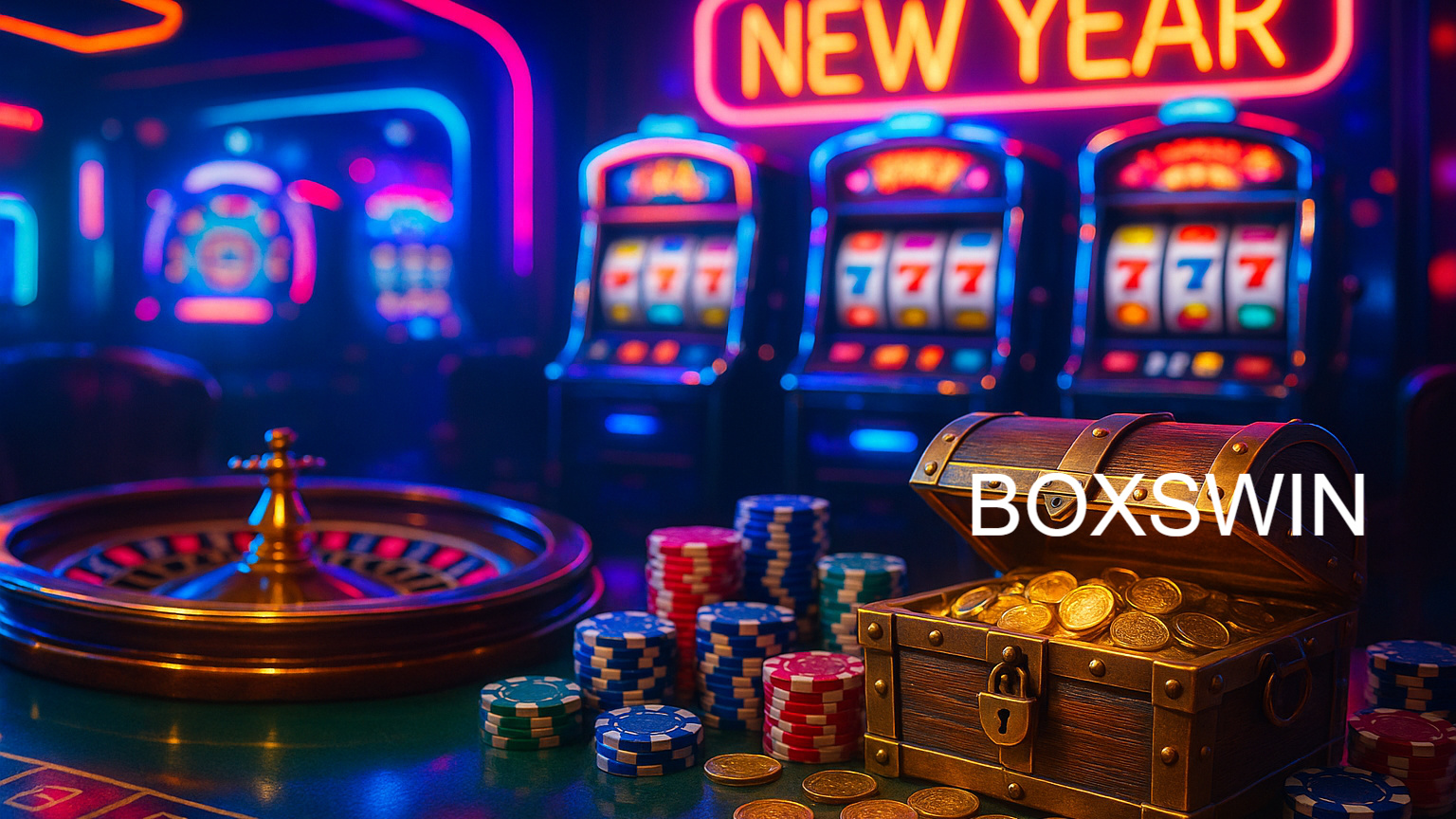 Promoções de Ano Novo no BOXSWIN